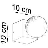 Nice Lamps Stenska svetilka v naravni barvi Gabi – | Shoptok.si