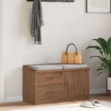 vidaXL klop v preddverju "SANDNES" 87x40x50 cm masivni les bor | Shoptok.si