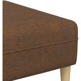  Kavčna garnitura Rjava Umetno semiš usnje, (5000138063) | Shoptok.si