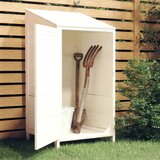 Furnova Vrtna lopa bela 55x52x112 cm trden les jelke, (21912712) Cene
