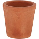 Esschert Design Cvetlični lonec iz terakote z reliefnim vzorcem - 9 cm Cene