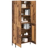  Highboard Staro drvo 69,5 x 34 x 180 cm Konstruirano drvo | shoptok.hr