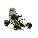 Lean Toys Gokart TORNADO z drift funkcijo – 24V, 2×150 W zelena | Shoptok.si