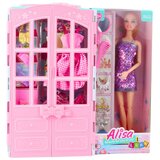  Set lutka s ormarom i dodacima – modna odjeća za presvlačenje | shoptok.hr