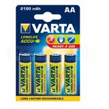  Punjiva baterija Varta AA HR06 2100mAh 1/4 | ePonuda.com