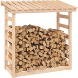  Stalak za drva za ogrjev 108x64,5x110 cm od masivne borovine | Eponuda.ba