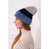 Kesi Cap with fleece Bojana K265 navy blue+turquoise+dark grey | Shoptok.si