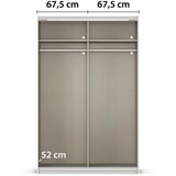 home24 OMARA Z DRSNIMI VRATI, bela | Shoptok.si