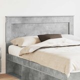  Uzglavlje s uzglavljem Betonski sivi 160 cm Konstruirano drvo | shoptok.hr