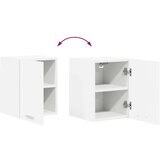 vidaXL Viseča omarica Riga Bela 30 x 31 x 40 cm Konstruiran les | Shoptok.si