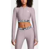 Under Armour Women's T-shirt HeatGear Rib 1/4 Zip LS - Women Cijene
