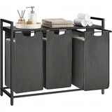 kosara za perilo s 3 predelki BLH301G01 , crna