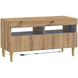  5-dijelni LED TV ormarić Hrast artisan Konstruirano drvo | shoptok.hr