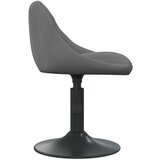  Vrtljivi jedilni stoli 4 kosi temno siv žamet, (20812345) | Shoptok.si