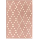 Asiatic Carpets Rožnata ročno tkana volnena preproga 120x170 cm Albany – Cene