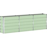  Cvetlično korito Zelena 240 x 40 x 75 cm Jeklo, (5000207746) | Shoptok.si