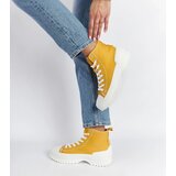 Gemre Yellow high-top sneakers Ronchis | shoptok.hr