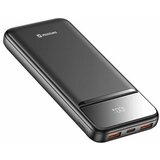 Prenosna baterija SWISSTEN POWER LINE II 10000 MAH, črna | Shoptok.si