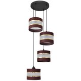  Luster na sajli HELEN 4xE27/15W/230V braon/crna/zlatna | Eponuda.com