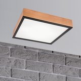  plafonsko svetlo oak square 4xE27/15W/230V 48x48 cm hrast/crna | Eponuda.com