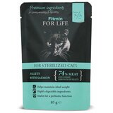 Fitmin For Life Cat Kesica Sterilized Losos, hrana za mačke 85g Cene