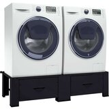  Pedestal za perilicu rublja 2 pcs Crna 64 x 55 x 32.5 cm Čelik | shoptok.hr