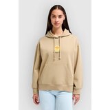 Rvca Smiley Pulover s kapuco khaki | Shoptok.si