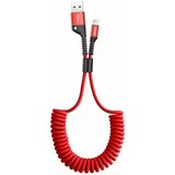 Baseus kabel apple usb/lightning 1m 2A spiralni rdeč CALSR-09 | Shoptok.si