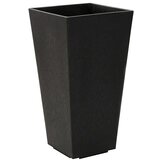  Oglati cvetlični lonec Sonata (Do x Š x V: 26 x 26 x 50 cm, Antracit) | Shoptok.si