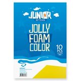 Junior jolly color foam eva pena a4 10k - odaberite nijansu žuta ( 134020 ) | ePonuda.com
