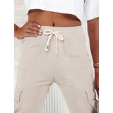 DStreet Women's ribbed trousers CHICCORD beige Cijene