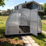  Modularni čelični plastenik Gaudi,10 mx3.14m, polikarbonat 6 mm , razmak između lukova 1m Slike