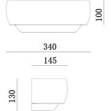  Deko-Light 341206 - Zidna svetiljka TWYNNDA 1xE14/40W/230V bela | Eponuda.com