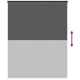  Roleta zaštita od UV zračenja Crna 180 x 230 cm Poliester | shoptok.hr