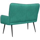 SOFA za dvije osobe Tirkizna 115 x 61 x 87 cm Baršun | shoptok.hr