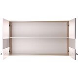 RESPEKTA Kuhinjska Zgornja Omarica Merle, Barva Hrasta, Bela | Shoptok.si