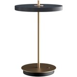 UMAGE Antracitno siva LED zatemnitvena namizna svetilka s kovinskim senčnikom (višina 31 cm) Asteria Move – Cene