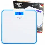 Bathroom scale AD 8183 with edge lighting White