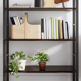 Maison Chic Stenska polica - Viseča Polica temno rjava 80x60x2 cm trdna hrastovina, (21784769) | Shoptok.si
