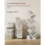Vasagle Knjižna omara v obliki drevesa bela | Shoptok.si