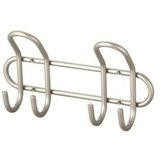 Zidna vješalica sa 4 kukice, 25x6x12 cm, metal | shoptok.hr