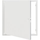 vidaXL Dostopna enota Bela 40 x 40 cm jeklo | Shoptok.si