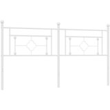  Metalno zamjensko uzglavlje bijelo 180 cm | shoptok.hr