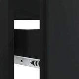  Kupaonski ormarić za sudoper BREDA Crna 82 x 41 x 59 cm - Crna | shoptok.hr