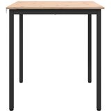  Stol za objedovanje Prirodna 70 x 70 x 75 cm Čvrsto borovo drvo | Eponuda.ba