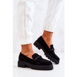 Gemre Suede Loafers Letters La.Fi | Shoptok.si