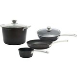  Set spremnika Baumalu Crna 4 Dijelovi | shoptok.hr