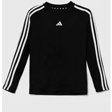 Adidas Otroška dolga majica J TR-ES 3S LS črna barva, IW0846