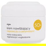 Ziaja 50+ Moisturizing Cream With Ceramides dnevna krema za obraz za vse tipe kože 50 ml za ženske Cene