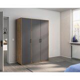 Rauch Möbel OMARA S KLASIČNIMI VRATI, siva, hrast artisan | Shoptok.si